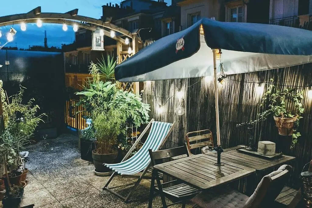 Appartamento La Colonie // Cosy - Terrasse - Butte Aux Cailles Parigi